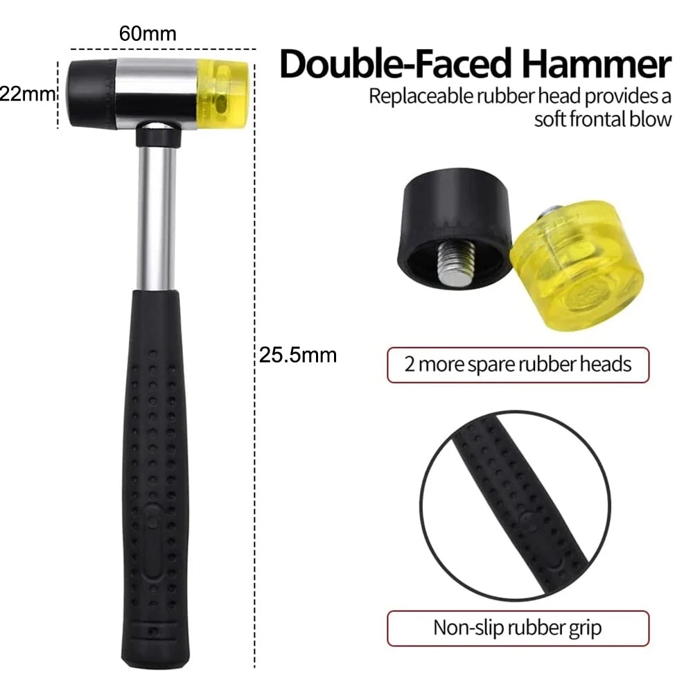 Smithing Punch Set With Bench Block Roll Pin Punches Storage Pouch And Repair Tools For Easy Remova 2