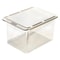 Bathroom Cotton Stick And Makeup Storage Box With PullOut Drawer Under Mirror Cabinet 5