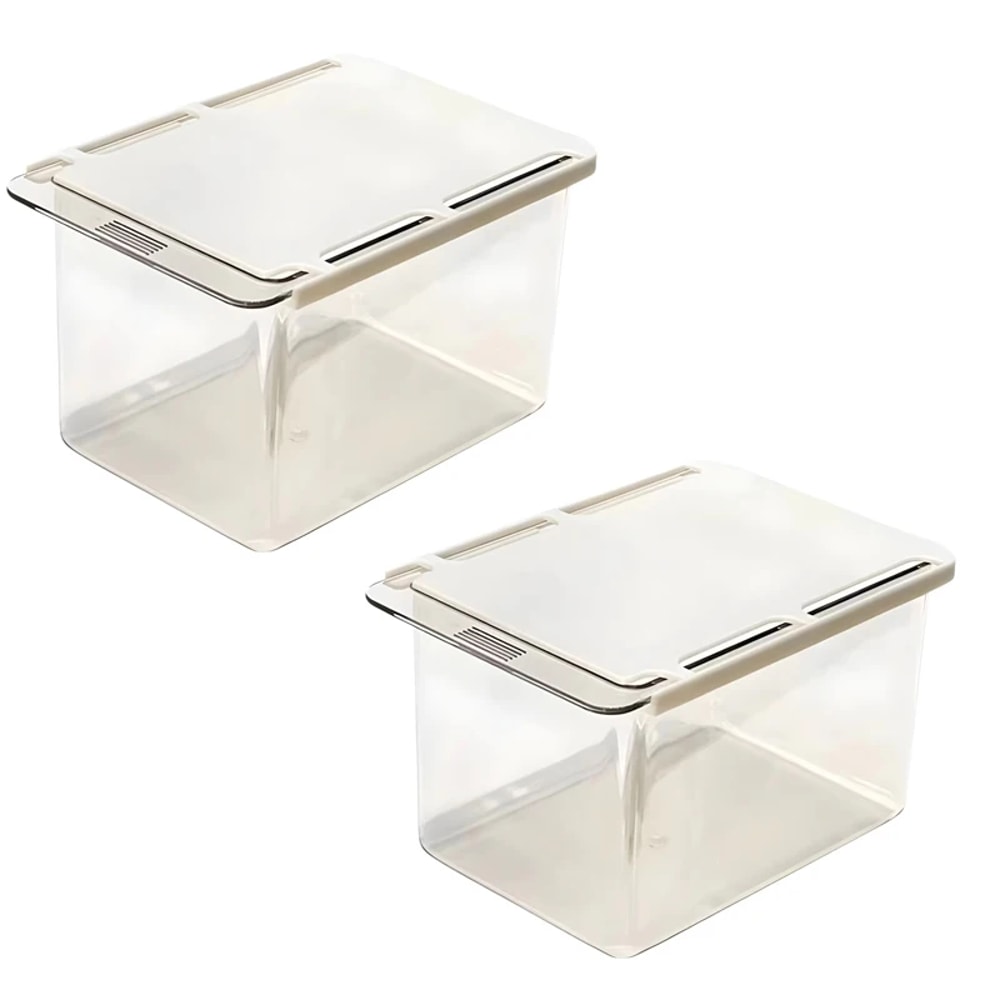 Bathroom Cotton Stick And Makeup Storage Box With PullOut Drawer Under Mirror Cabinet 6