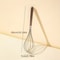 Stainless Steel Egg Beater With Wooden Handle Manual Handheld Mixer For Baking 4
