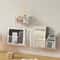 PunchFree Kitchen Cabinet Door Storage Box WallMounted Iron Rack For Plastic Wrap And Bathroom Refr 1