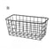 PunchFree Kitchen Cabinet Door Storage Box WallMounted Iron Rack For Plastic Wrap And Bathroom Refr 8