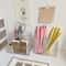 Student Desktop Storage Box With Simplified Acrylic Transparent Three Grid Pen Holder For Office De 2