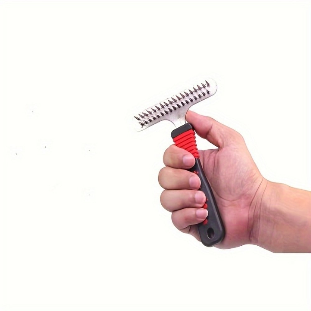 Pet Hair Removal Comb Large Double Row Dog Comb For Thick Hair Hair Brush 4