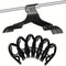 Portable Folding Clothes Hangers Plastic Travel Hangers Foldable Clothes Drying Rack For Travel 0
