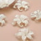 Iris Flower Plastic Beads for Handcrafted Necklaces, Earrings, Keychains, DIY Jewelry Making Supplies