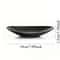 Elegant Oval Black Jewelry Key Tray Versatile Organizer For Rings Keys And Decorative Items Perf 1