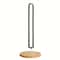 NordicStyle Bamboo Base Paper Towel Holder FreeStanding Vertical Storage Rack Countertop Mounting 5