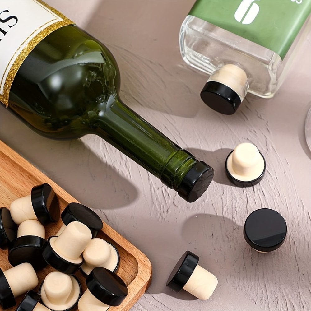 Tshaped Wine Corks Bottle Stoppers Reusable Wine Stopper Sealing Plug For Wine Bottles 2