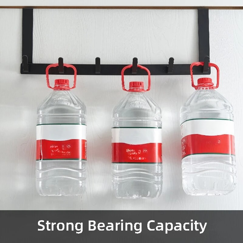 Hooks Over The Door Organizer Rack With Hooks For Clothes Coat Hat Towel Hanger Bathroom Kitchen Ac 4