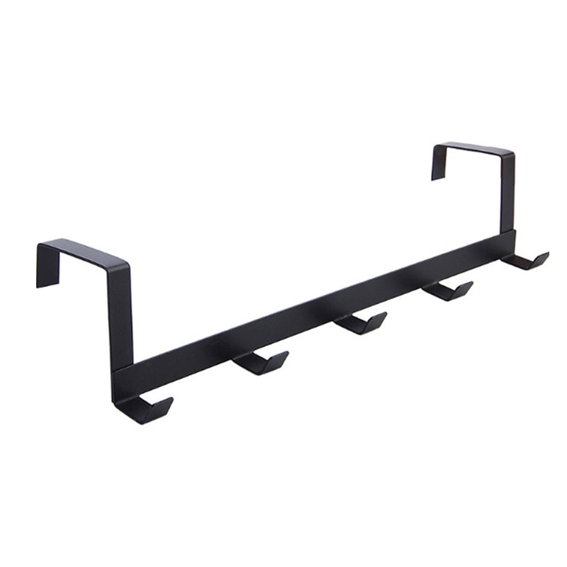 Hooks Over The Door Organizer Rack With Hooks For Clothes Coat Hat Towel Hanger Bathroom Kitchen Ac 7