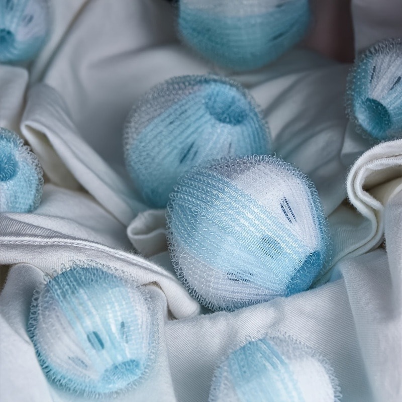 Durable Reusable Pet Hair Removal Dryer Balls NonElectric Lint Catcher For Laundry Washing Accessor 0