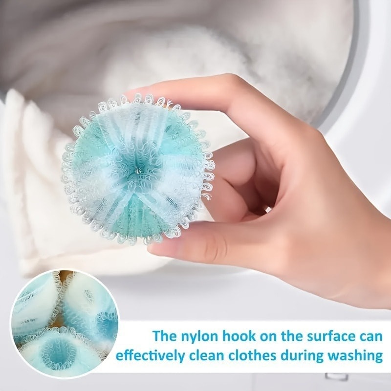 Durable Reusable Pet Hair Removal Dryer Balls NonElectric Lint Catcher For Laundry Washing Accessor 1