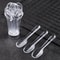 Disposable Mini Clear Plastic Spoons Flatware For Jelly Ice Cream Dessert Tiny Transparent Spoons 0