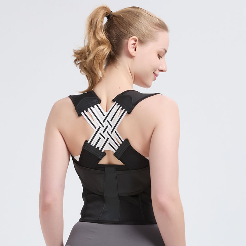 New Adult Posture Corrector Belt Back Support For Women And Men Breathable Sitting Position Correct 4