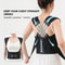 Adjustable Shoulder Back Posture Correction Belt Black Posture Corrector Brace For Women Breathable 6