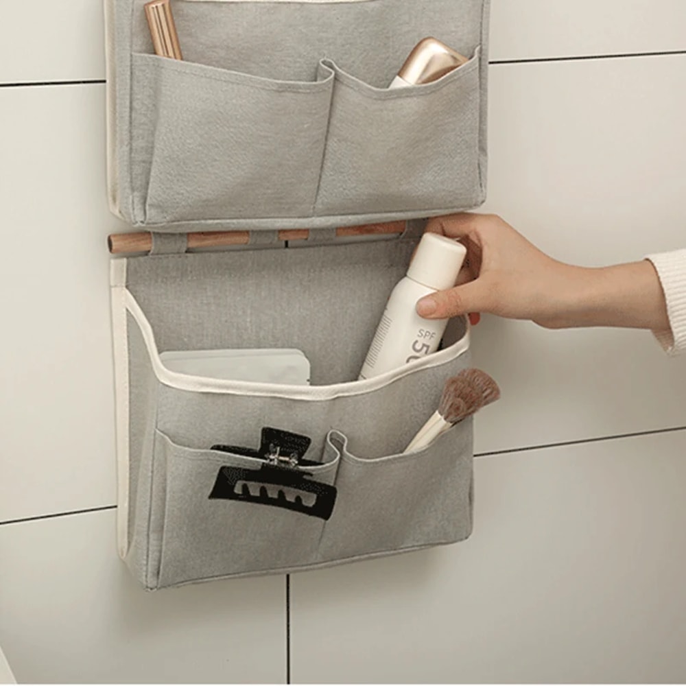 Waterproof Wall Hanging Storage Bag Underwear Organizer For Closet Door And Sundries 1