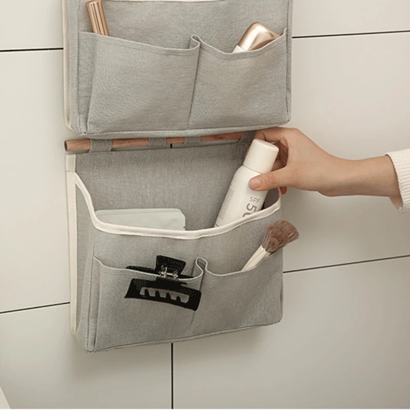 Waterproof Wall Hanging Storage Bag Underwear Organizer For Closet Door And Sundries 1