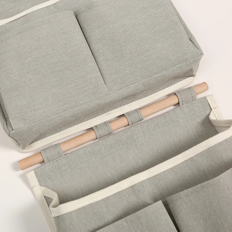 Waterproof Wall Hanging Storage Bag Underwear Organizer For Closet Door And Sundries 3