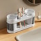 New Bathroom Toothbrush And Toothpaste Shelf Allinone Holder For Mouthwash Cup And Bathroom Wash Se 0