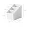 Multifunctional Desktop Storage Box Home Office & Remote Control Organizer, Gift-Worthy Plastic Organizer for Cosmetic
