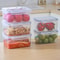 Sealed Refrigerator Storage Box With Lid Microwaveable Lunch Box Plastic Crisper 4