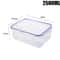 Sealed Refrigerator Storage Box With Lid Microwaveable Lunch Box Plastic Crisper 9