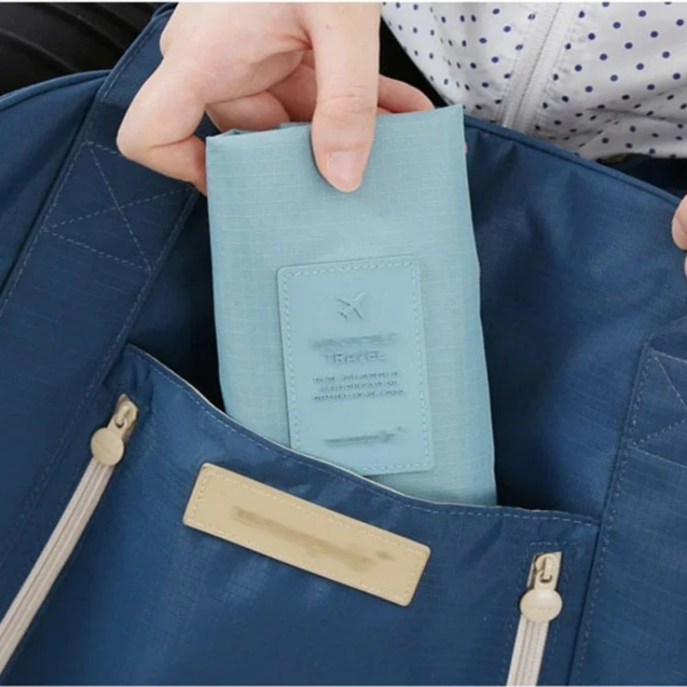 Portable Waterproof Sneaker Storage Bag Compact Foldable Shoe Bag For Travel Breathable 3