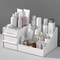 Makeup Organizer for Vanity Desktop Storage Box with Drawers for Lipstick, Brushes & Lotions
