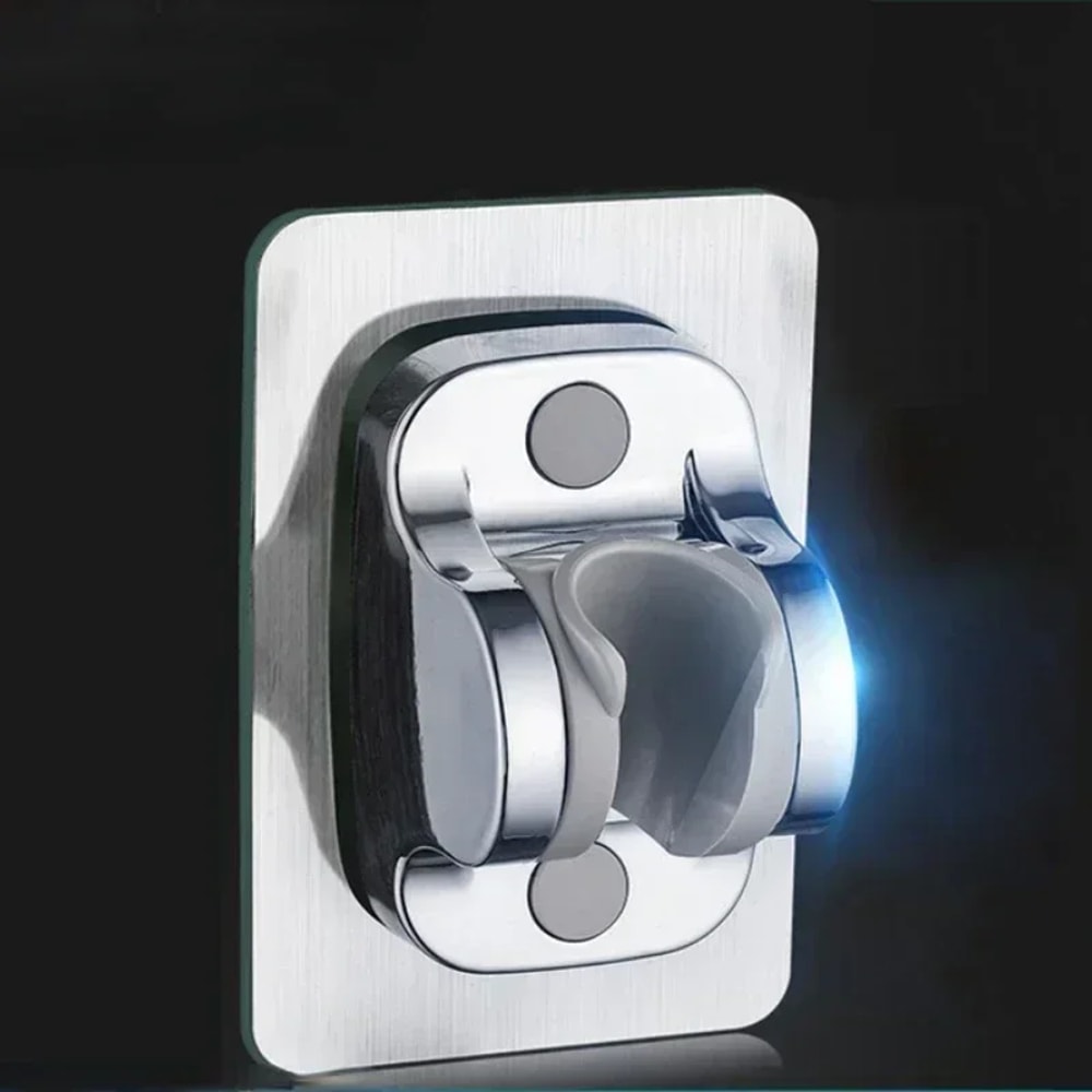 Adjustable Shower Bracket Holder No Punching Easy Installation Bathroom Accessory 6