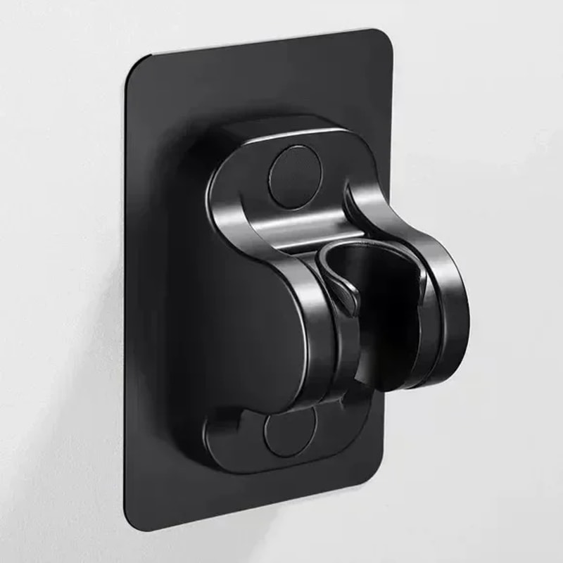 Adjustable Shower Bracket Holder No Punching Easy Installation Bathroom Accessory 8