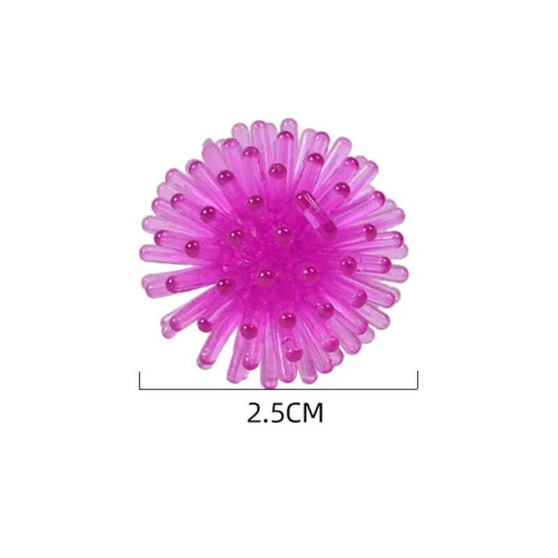 Interactive Pet Cat Bouncy Ball Toy Soft Tip Colorful Chew Accessory For Fun Play 3