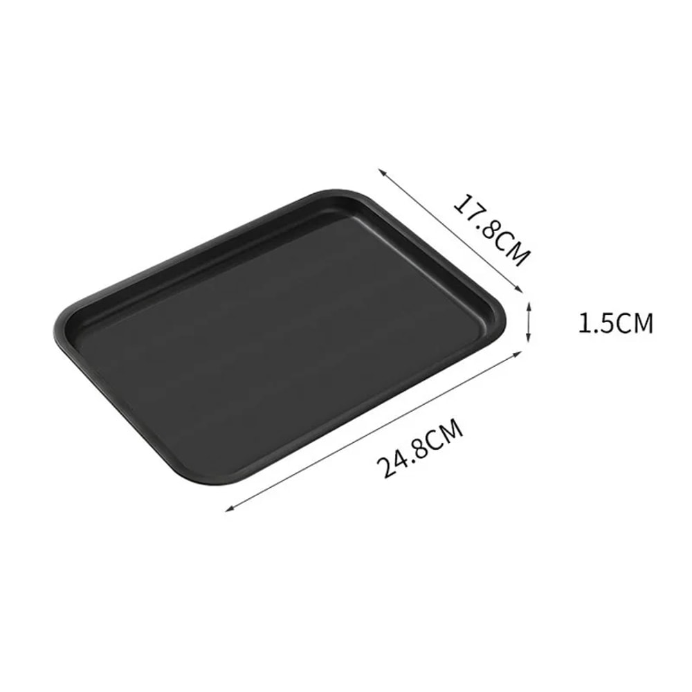Non-Slip Melamine Serving Tray for Restaurants & Tea Service