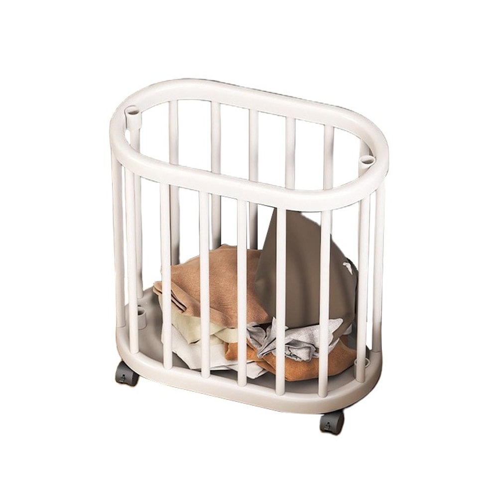 Heavy-Duty Storage Cart with Wheels for Yoga Mats & Fitness Gear Multi-Purpose Organizer