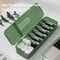 Cable Storage Box Organizer with Compartments Reusable Data Cable Storage Case for Home or Travel