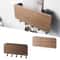 Bamboo Wall Key Hanger Coat Rack Stylish Home Organizer With Hooks 3