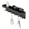 WallMounted Key Holder With Mail Shelf And Hooks Organizer For Kitchen Bathroom And Entryway Storag 0