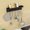 WallMounted Key Holder With Mail Shelf And Hooks Organizer For Kitchen Bathroom And Entryway Storag 2