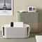 Nordic Cable Organizer Storage Box Desk Plug Holder & Wireless Router Stand