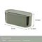 Nordic Cable Organizer Storage Box Desk Plug Holder & Wireless Router Stand