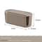 Nordic Cable Organizer Storage Box Desk Plug Holder & Wireless Router Stand