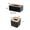 Bamboo Tissue Box Holder Solid Wood Napkin Storage Box For Home Desktop 5