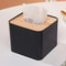 Bamboo Tissue Box Holder Solid Wood Napkin Storage Box For Home Desktop 8