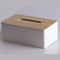 Bamboo Tissue Box Holder Solid Wood Napkin Storage Box For Home Desktop 6