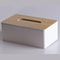Bamboo Tissue Box Holder Solid Wood Napkin Storage Box For Home Desktop 6