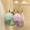 Durable Circle Ring Hat Hanger Nonmarking Nonslip Hat Storage Hook For Scarves Towels Ties 1