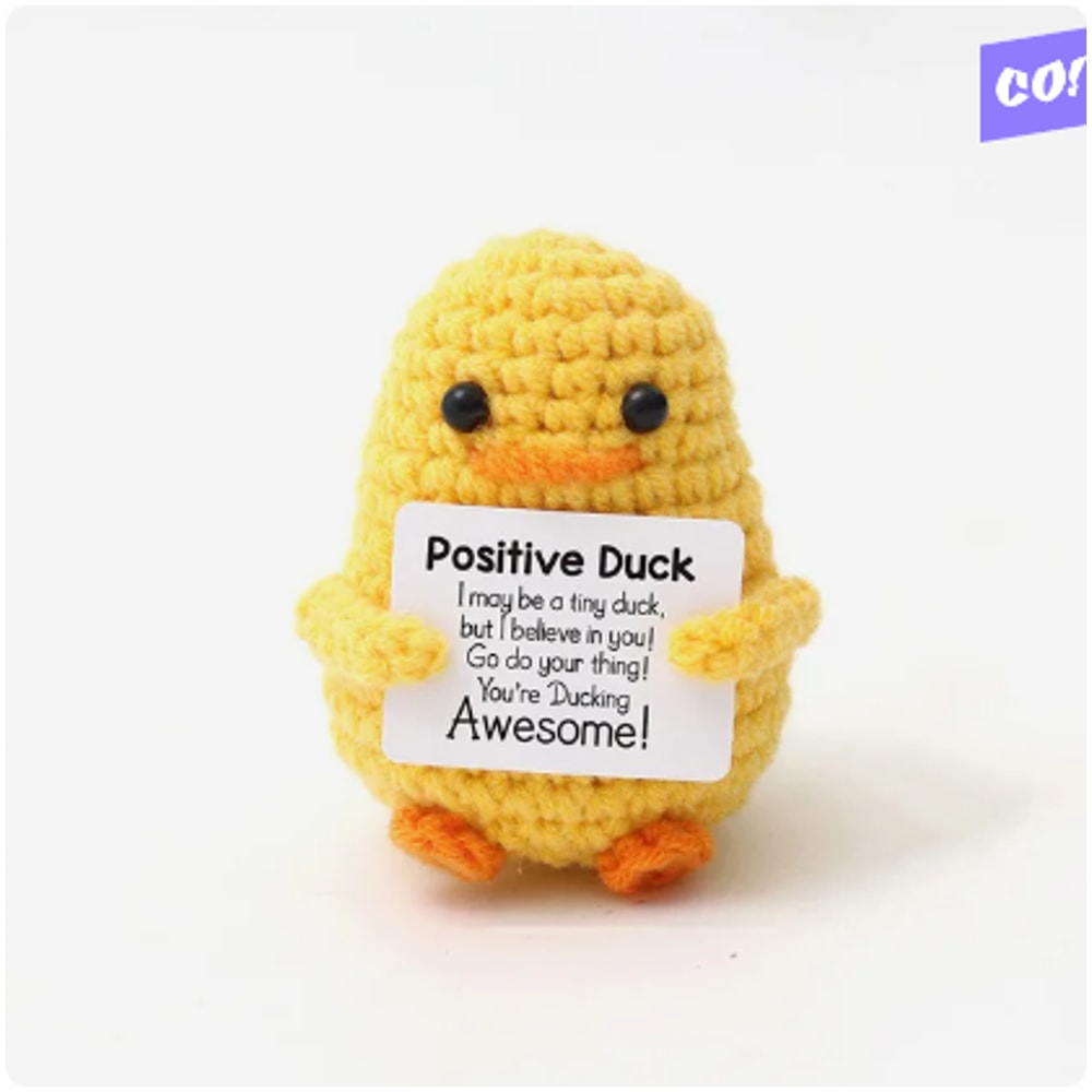 Mini Handmade Potato Hug Doll With Card Positive Energy Plush Knitting Gift 8