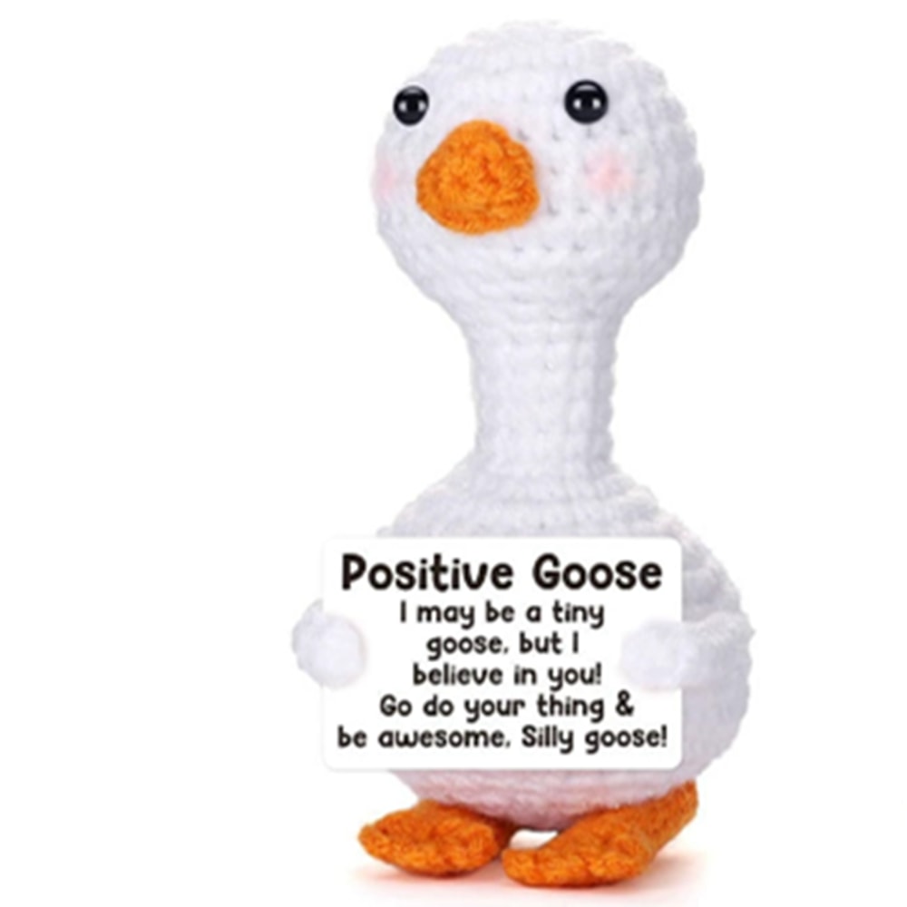 Mini Handmade Potato Hug Doll With Card Positive Energy Plush Knitting Gift 10