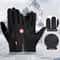 Mens Winter Cycling Gloves Waterproof Touchscreen Thermal NonSlip For Outdoor Motorcycle Driving 0