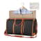 Foldable Womens PU Leather Duffel Bag Spacious Stylish Travel Bag 5